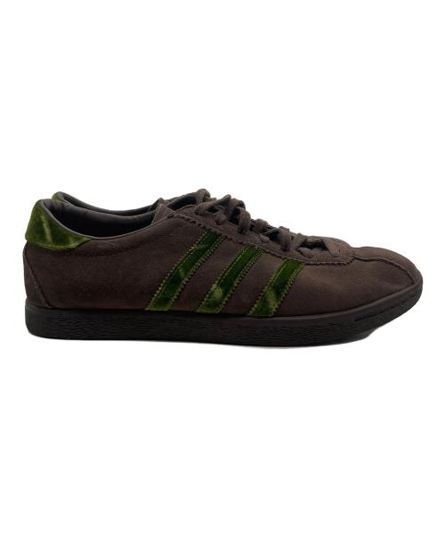 adidas（アディダス）adidas (アディダス) ローカットスニーカー ブラウン×グリーン サイズ:27の古着・服飾アイテム