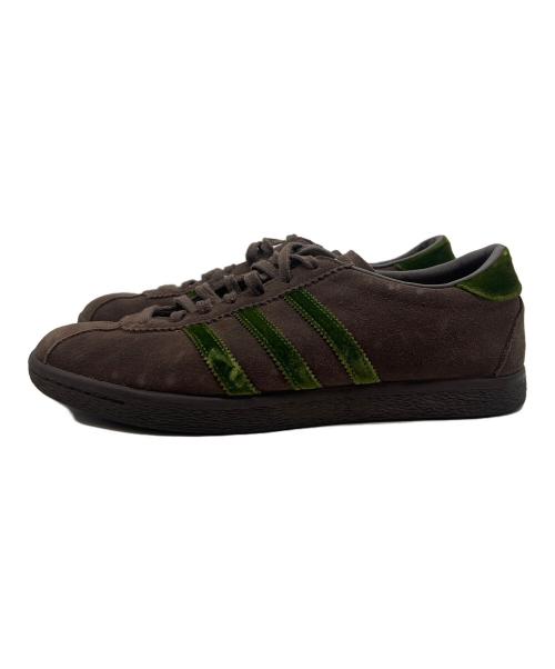adidas（アディダス）adidas (アディダス) ローカットスニーカー ブラウン×グリーン サイズ:27の古着・服飾アイテム