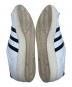 中古・古着 adidas (アディダス) ローカットスニーカー ホワイト×ブラック サイズ:27：15000円