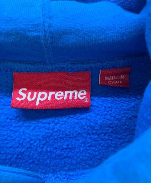 SUPREME（シュプリーム）SUPREME (シュプリーム) プルオーバーパーカー レッド×ブルー サイズ:Mの古着・服飾アイテム