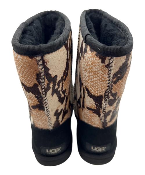 UGG（アグ）UGG (アグ) ムートンブーツ ブラック×ブラウン サイズ:23 未使用品の古着・服飾アイテム