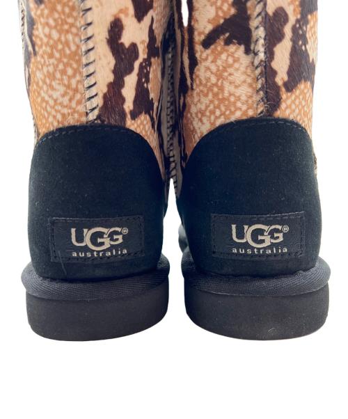 UGG（アグ）UGG (アグ) ムートンブーツ ブラック×ブラウン サイズ:23 未使用品の古着・服飾アイテム