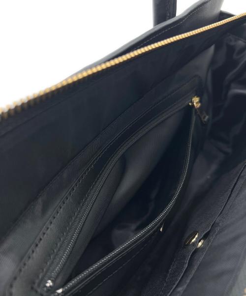 CROSS CLASS（クロスクラス）CROSS CLASS (クロスクラス) キルティングレザートートバッグ ブラックの古着・服飾アイテム