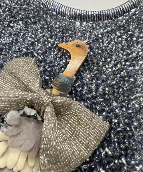 ANTEPRIMA（アンテプリマ）ANTEPRIMA (アンテプリマ) ワイヤーバッグ シルバーの古着・服飾アイテム