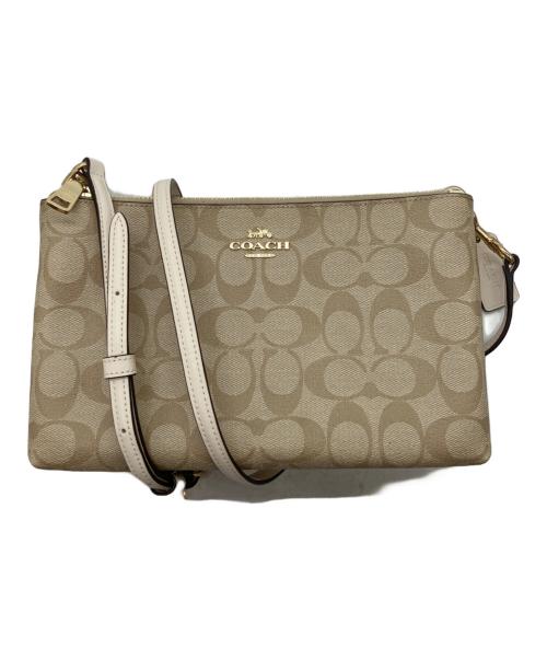 COACH（コーチ）COACH (コーチ) ショルダーバッグ ベージュの古着・服飾アイテム