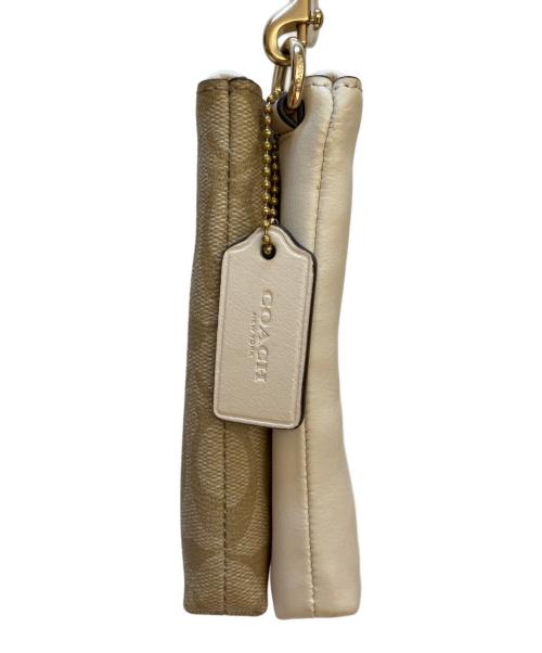 COACH（コーチ）COACH (コーチ) ショルダーバッグ ベージュの古着・服飾アイテム