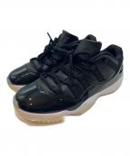 NIKEナイキ）の古着「ローカットスニーカー/Air Jordan 11 Retro Low」｜ブラック