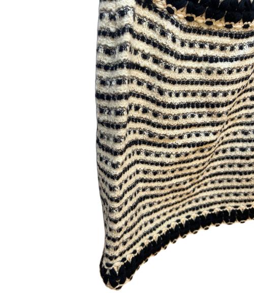 CHANEL BOUTIQUE（シャネル ブティック）CHANEL BOUTIQUE (シャネル ブティック) ツイードスカート ブラック×ホワイト サイズ:SIZE42の古着・服飾アイテム