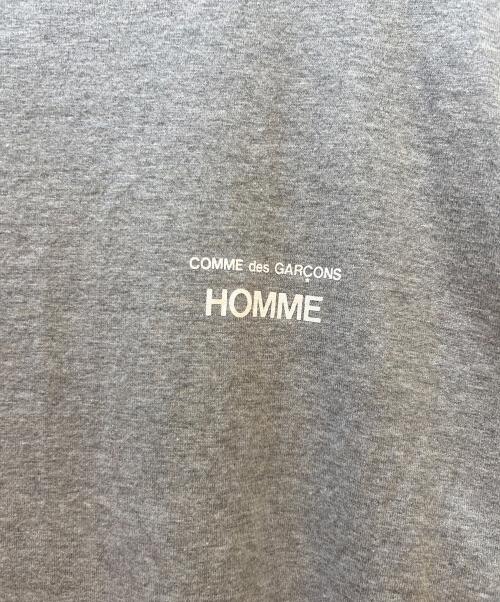 COMME des GARCONS HOMME（コムデギャルソン オム）COMME des GARCONS HOMME (コムデギャルソン オム) 半袖カットソー ライトグレー サイズ:Sの古着・服飾アイテム