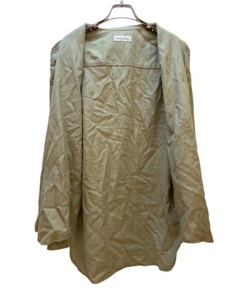 Christian Dior（クリスチャン ディオール）Christian Dior (クリスチャン ディオール) 長袖シャツ 黄緑 サイズ:Lの古着・服飾アイテム