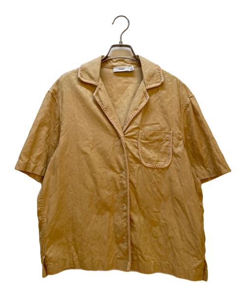COACH（コーチ）COACH (コーチ) 半袖シャツ ベージュ サイズ:Sの古着・服飾アイテム