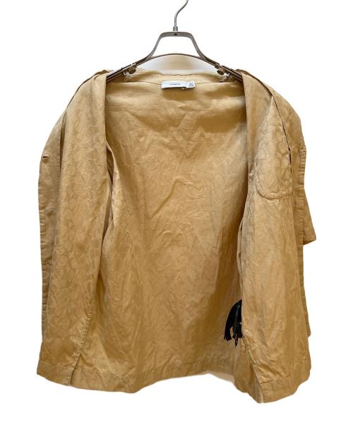 COACH（コーチ）COACH (コーチ) 半袖シャツ ベージュ サイズ:Sの古着・服飾アイテム