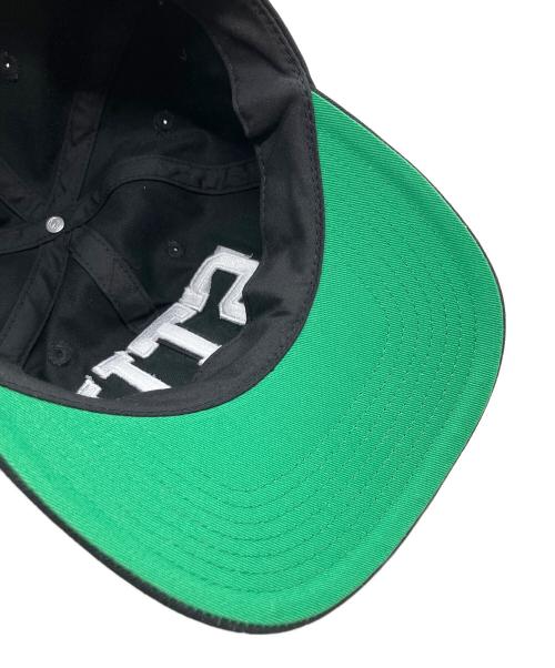 stussy（ステューシー）stussy (ステューシー) キャップ/STU Arch Strapback Cap ブラックの古着・服飾アイテム