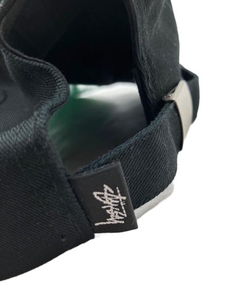 stussy（ステューシー）stussy (ステューシー) キャップ/STU Arch Strapback Cap ブラックの古着・服飾アイテム