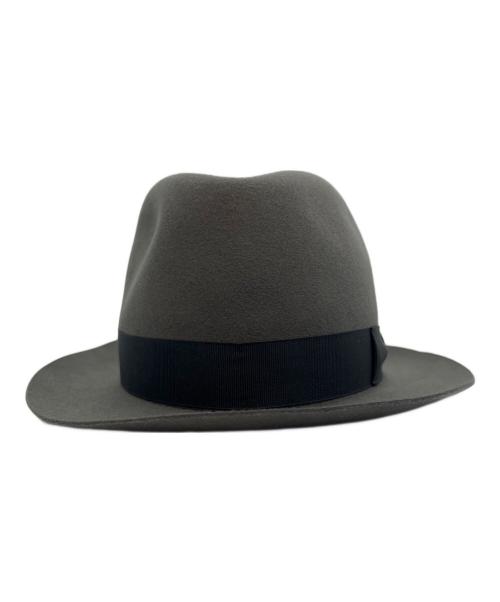 BORSALINO（ボルサリーノ）BORSALINO (ボルサリーノ) augusta (オーガスタ) ハット グレーの古着・服飾アイテム