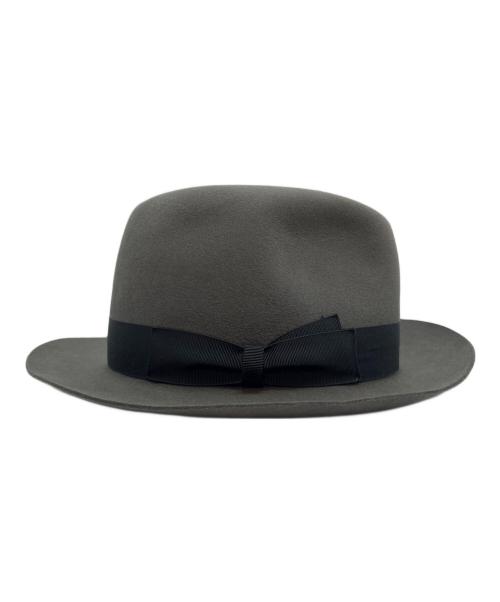BORSALINO（ボルサリーノ）BORSALINO (ボルサリーノ) augusta (オーガスタ) ハット グレーの古着・服飾アイテム