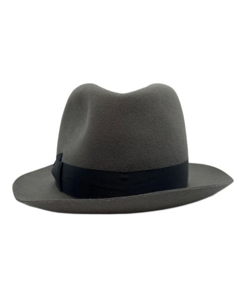 BORSALINO（ボルサリーノ）BORSALINO (ボルサリーノ) augusta (オーガスタ) ハット グレーの古着・服飾アイテム