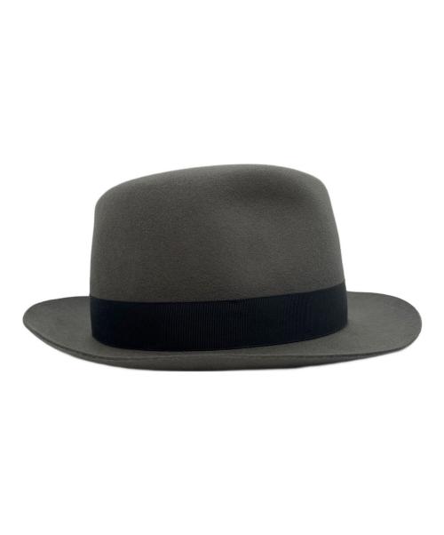 BORSALINO（ボルサリーノ）BORSALINO (ボルサリーノ) augusta (オーガスタ) ハット グレーの古着・服飾アイテム