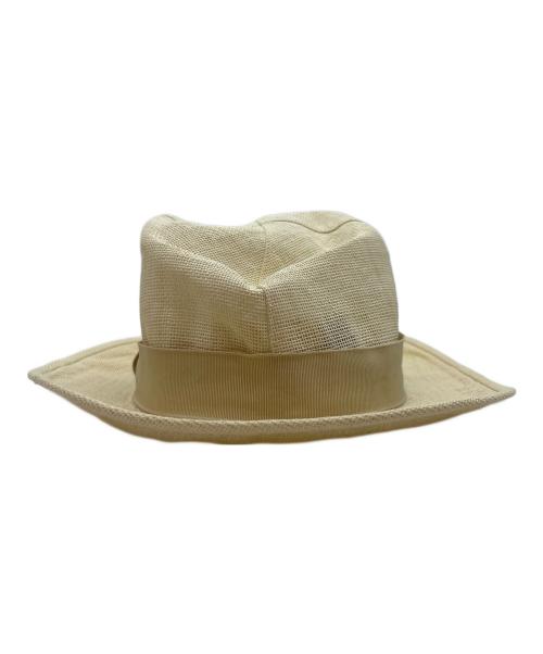 BORSALINO（ボルサリーノ）BORSALINO (ボルサリーノ) パナマハット アイボリー サイズ:58cmの古着・服飾アイテム
