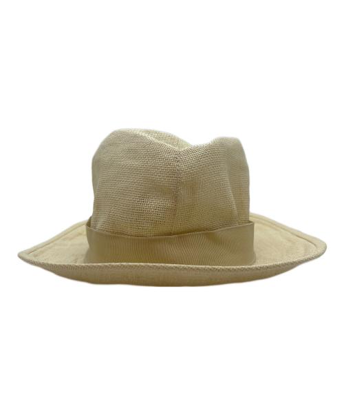 BORSALINO（ボルサリーノ）BORSALINO (ボルサリーノ) パナマハット アイボリー サイズ:58cmの古着・服飾アイテム