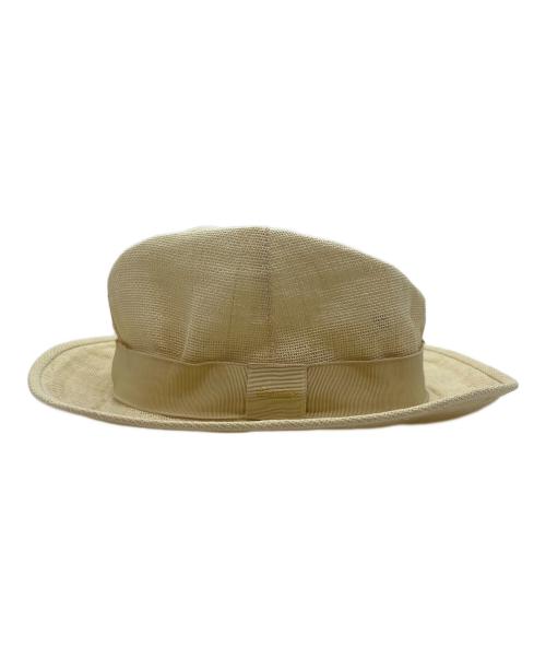 BORSALINO（ボルサリーノ）BORSALINO (ボルサリーノ) パナマハット アイボリー サイズ:58cmの古着・服飾アイテム