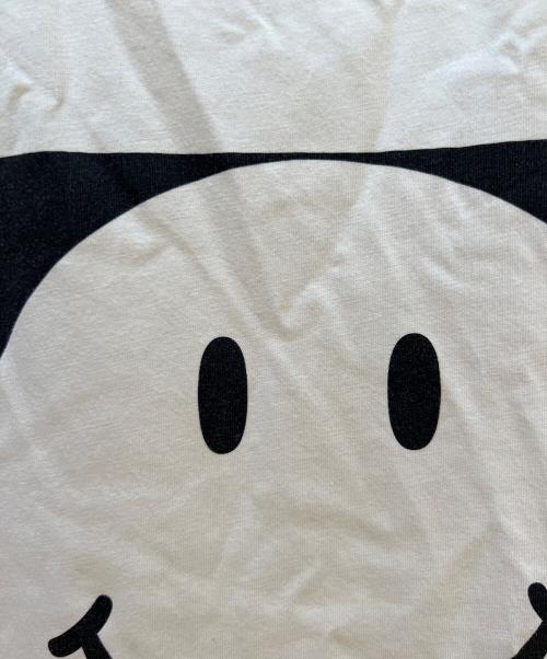 MOSCHINO（モスキーノ）MOSCHINO (モスキーノ) プリントTシャツ ホワイト×ブラック サイズ:Mの古着・服飾アイテム