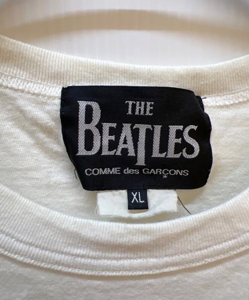 COMME des GARCONS（コムデギャルソン）COMME des GARCONS (コムデギャルソン) THE BEATLES (ビートルズ) プリントTシャツ ホワイト サイズ:XLの古着・服飾アイテム