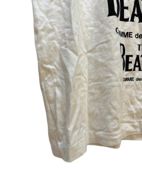 COMME des GARCONS（コムデギャルソン）COMME des GARCONS (コムデギャルソン) THE BEATLES (ビートルズ) プリントTシャツ ホワイト サイズ:XLの古着・服飾アイテム