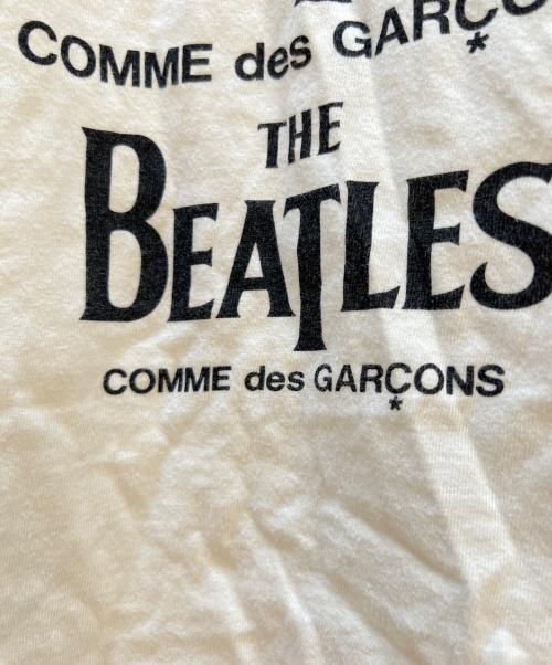 COMME des GARCONS（コムデギャルソン）COMME des GARCONS (コムデギャルソン) THE BEATLES (ビートルズ) プリントTシャツ ホワイト サイズ:XLの古着・服飾アイテム
