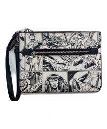 COACH×MARVEL（コーチ×マーベル）の古着「セカンドバッグ」｜ホワイト×ブラック
