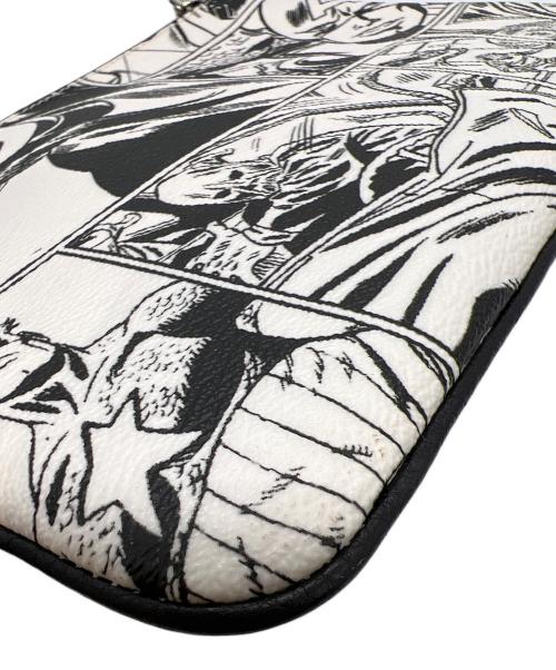 COACH（コーチ）COACH (コーチ) MARVEL (マーベル) セカンドバッグ ホワイト×ブラックの古着・服飾アイテム