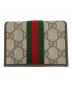 GUCCI (グッチ) スモールウォレット/GG･オフィディア ベージュ：60000円