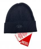 DIESELディーゼル）の古着「ニット帽」｜ブラック