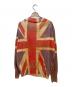 Vivienne Westwood RED LABEL (ヴィヴィアンウエストウッドレッドレーベル) 薄手カーディガン パープル×レッド サイズ:2：7000円