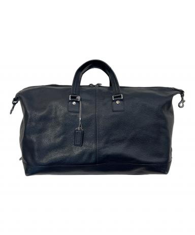美品 ほぼ未使用 Coachブラックレザーボストンバッグ希少 中古・古着通販】COACH (コーチ) ボストンバッグ ブラック｜ブランド
