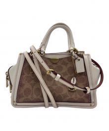 COACH（コーチ）の古着「2WAYショルダーバッグ/シグネチャー」