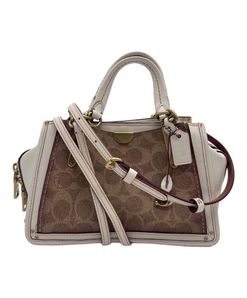 COACH（コーチ）COACH (コーチ) 2WAYショルダーバッグ/シグネチャーの古着・服飾アイテム