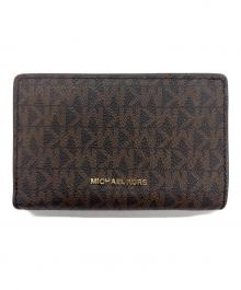 MICHAEL KORS（マイケルコース）の古着「2つ折り財布」｜ピンク×ブラウン