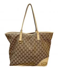 GUCCI（グッチ）の古着「トートバッグ/GG」｜ベージュ