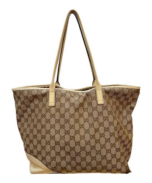 GUCCI（グッチ）GUCCI (グッチ) トートバッグ/GG ベージュの古着・服飾アイテム