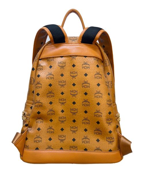 MCM（エムシーエム）MCM (エムシーエム) バックパック ベージュの古着・服飾アイテム