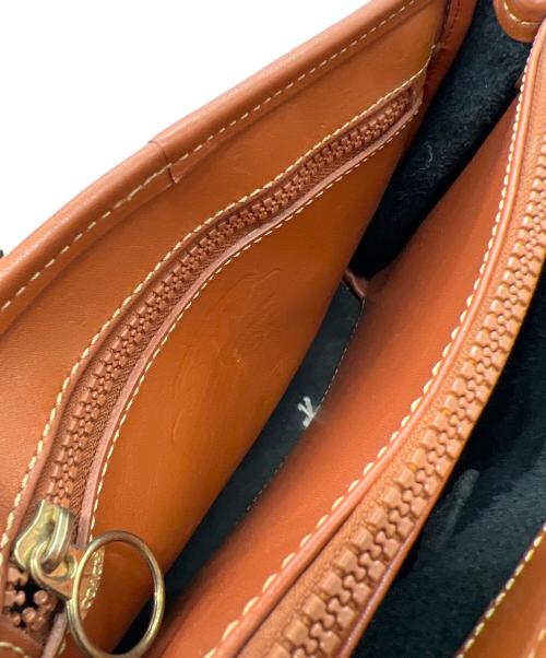 COACH（コーチ）COACH (コーチ) ショルダーバッグ/シェリダン ネイビー×ブラウンの古着・服飾アイテム