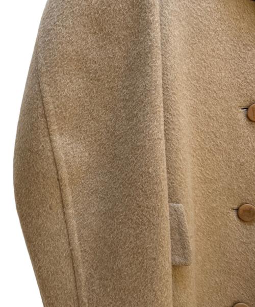 HERMES（エルメス）HERMES (エルメス) カシミヤコート ベージュ サイズ:38の古着・服飾アイテム