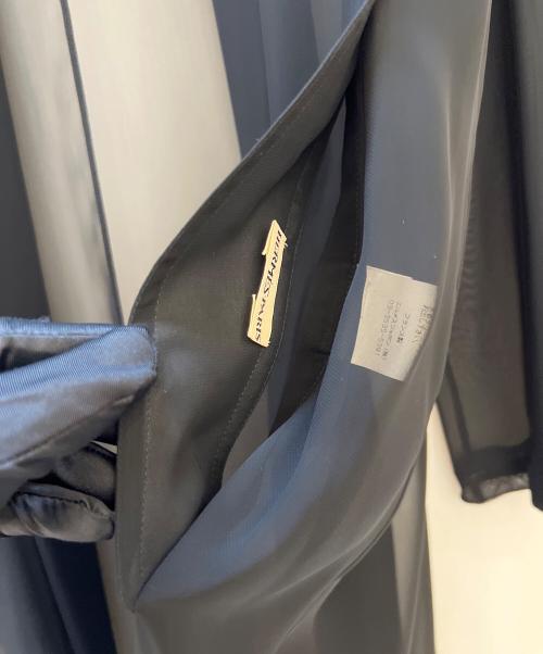 HERMES（エルメス）HERMES (エルメス) シースルー コート /シアーカーディガン ブラック サイズ:40の古着・服飾アイテム