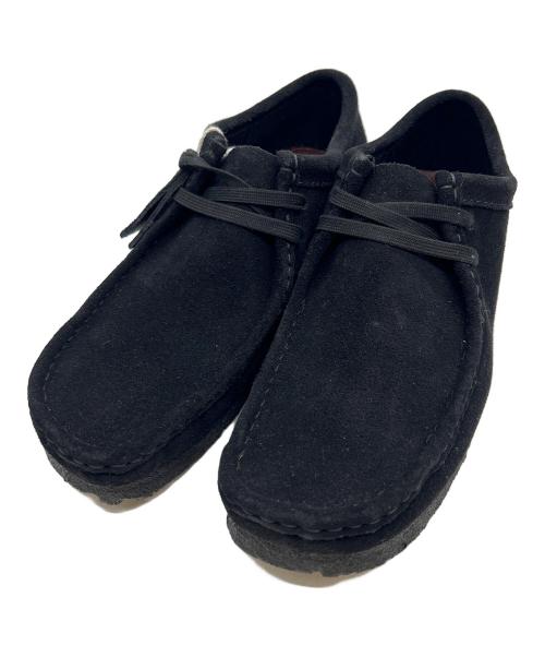 CLARKS（クラークス）CLARKS (クラークス) モカンシューズ ブラック サイズ:26 未使用品の古着・服飾アイテム