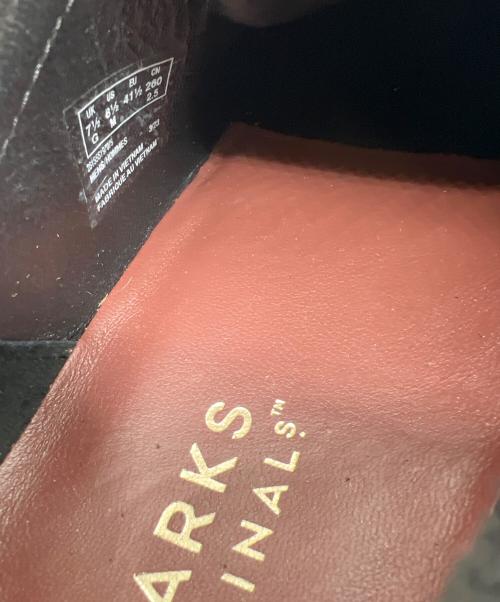 CLARKS（クラークス）CLARKS (クラークス) モカンシューズ ブラック サイズ:26 未使用品の古着・服飾アイテム
