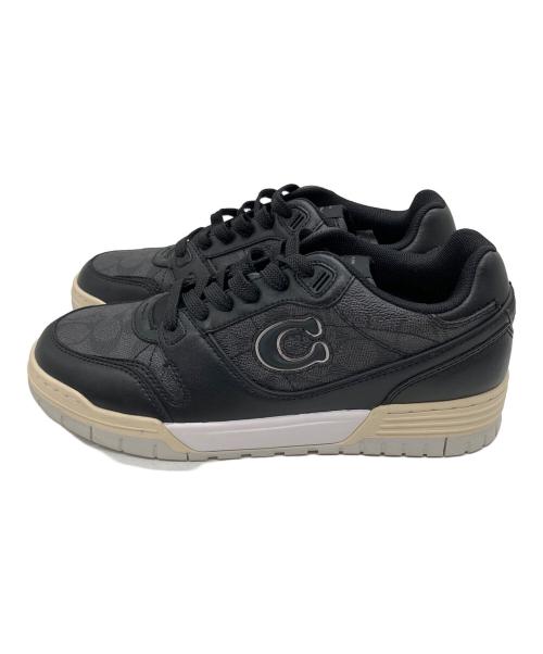 COACH（コーチ）COACH (コーチ) ローカットスニーカー ブラック サイズ:SIZE 42の古着・服飾アイテム