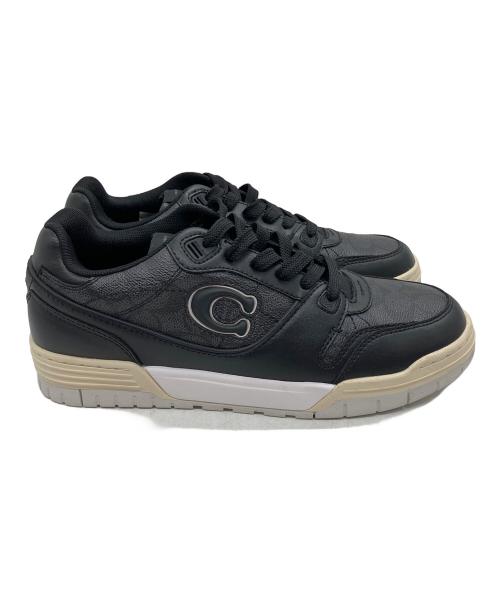 COACH（コーチ）COACH (コーチ) ローカットスニーカー ブラック サイズ:SIZE 42の古着・服飾アイテム