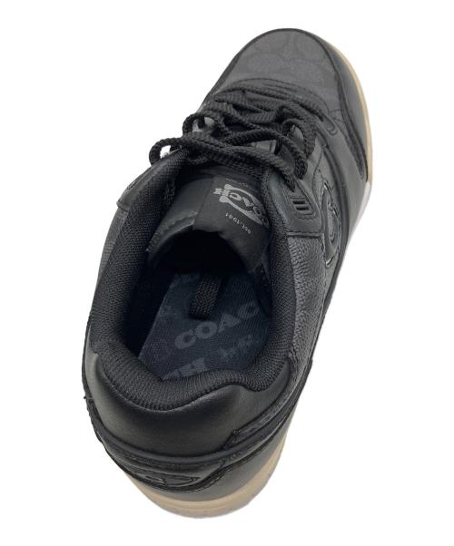 COACH（コーチ）COACH (コーチ) ローカットスニーカー ブラック サイズ:SIZE 42の古着・服飾アイテム