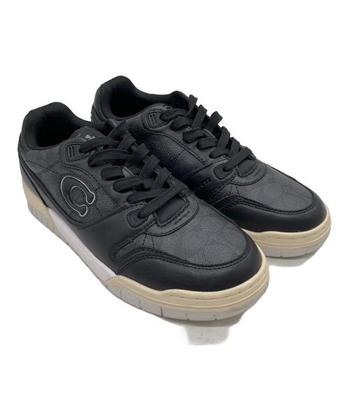 COACH（コーチ）COACH (コーチ) ローカットスニーカー ブラック サイズ:SIZE 42の古着・服飾アイテム